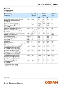 LB E67C-Q1S2-35-0-30-R18-Z Datasheet Page 4