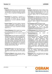 LB E6SG-T1U2-35-Z Datasheet Page 20