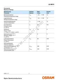 LB M676-K1L2-1-Z Datasheet Page 3