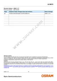 LB M676-K1L2-1-Z Datasheet Page 14