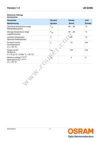 LB Q39G-N1OO-35-1 Datasheet Page 3