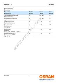 LB QH9G-N1OO-35-1 Datasheet Page 3