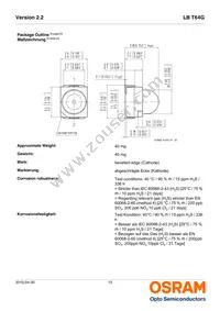 LB T64G-V1CA-59-0-20-R33-Z Datasheet Page 13