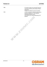 LB T64G-V1CA-59-0-20-R33-Z Datasheet Page 15