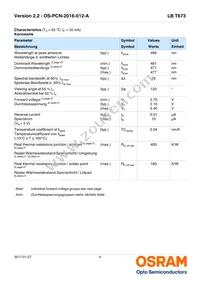 LB T673-L2P2-25-1-10-R18-Z Datasheet Page 4