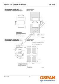 LB T673-L2P2-25-1-10-R18-Z Datasheet Page 12