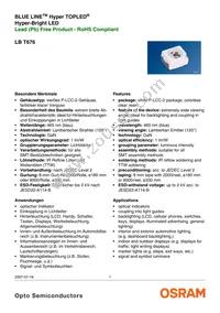 LB T676-K2L2-1-Z Datasheet Cover