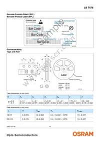 LB T676-K2L2-1-Z Datasheet Page 12