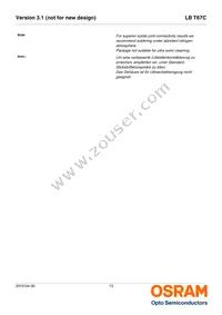 LB T67C-Q2S1-35-Z Datasheet Page 13