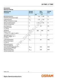 LB T68C-P2S1-35-0-20-R18-Z Datasheet Page 3