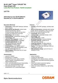 LB T776-K2L2-1-Z Datasheet Cover