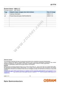 LB T776-K2L2-1-Z Datasheet Page 14