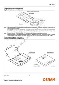 LB V193-K2M2-36-1-Z Datasheet Page 12