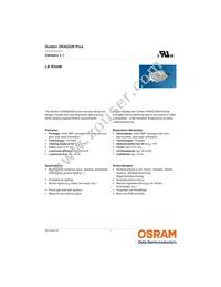 LB W5AM-GZHX-25-0-350-R18-Z Datasheet Cover