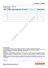 LB W5SG-DYEZ-35 Datasheet Page 13