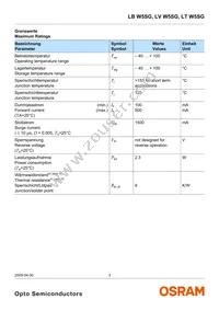 LB W5SG-EXFY-35-0-350-R18-Z Datasheet Page 3