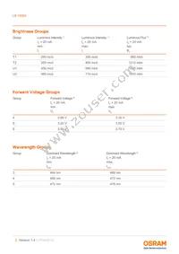 LB Y8SG-T1U2-35-1-Z Datasheet Page 5