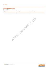 LB Y8SG-T1U2-35-1-Z Datasheet Page 6