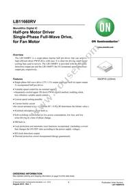 LB11660RV-MPB-H Datasheet Cover