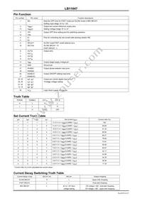 LB11847-E Datasheet Page 4