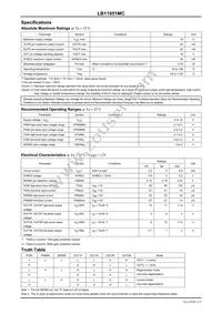 LB11851MC-BH Datasheet Page 2