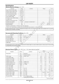 LB11852FV-TLM-H Datasheet Page 2