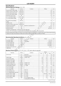 LB11852RV-TLM-H Datasheet Page 2