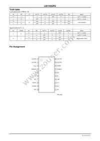 LB11852RV-TLM-H Datasheet Page 4
