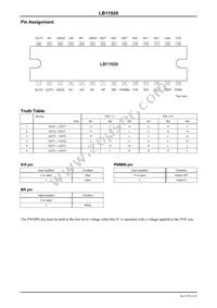 LB11920-E Datasheet Page 4