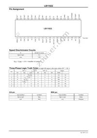 LB11922-TLM-E Datasheet Page 5
