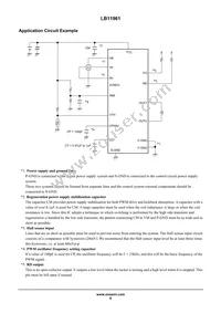 LB11961-MPB-H Datasheet Page 6