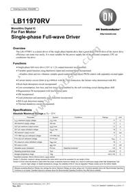 LB11970RV-MPB-H Datasheet Cover