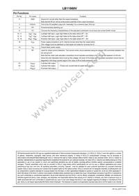 LB11988V-TLM-E Datasheet Page 6