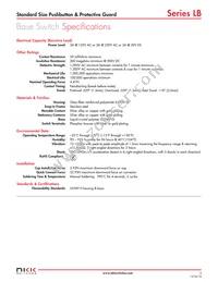 LB15VA001 Datasheet Page 2