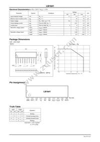 LB1641-E Datasheet Page 2