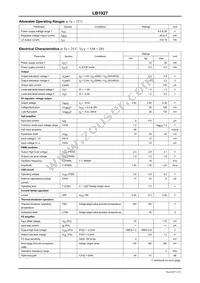 LB1927-E Datasheet Page 2