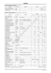 LB1929-E Datasheet Page 2