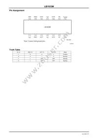 LB1933M-TRM-E Datasheet Page 3