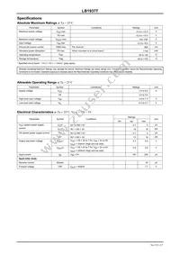 LB1937T-MPB-E Datasheet Page 2
