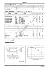 LB1945D-E Datasheet Page 2