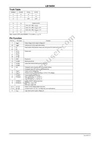 LB1945H-MPB-E Datasheet Page 5