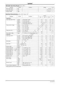 LB1947-E Datasheet Page 2