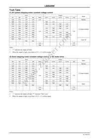 LB8649W-TBM-E Datasheet Page 4