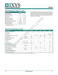 LBA120LS Datasheet Page 2