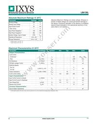 LBA126LSTR Datasheet Page 2