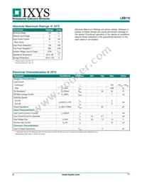 LBB110P Datasheet Page 2