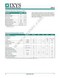 LBB127P Datasheet Page 2