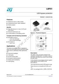 LBP01-0810B Datasheet Cover