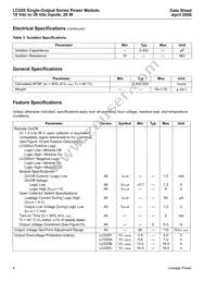 LC020A Datasheet Page 4