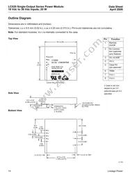LC020A Datasheet Page 14